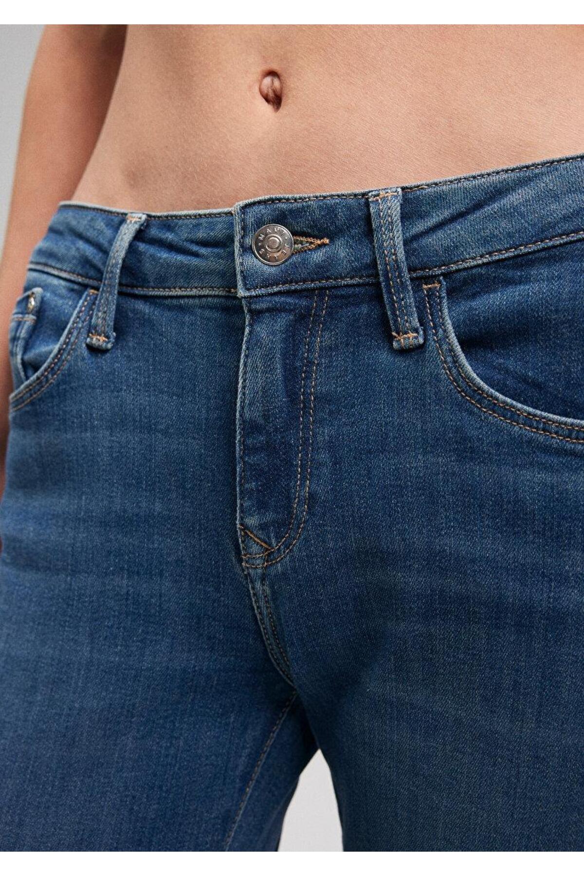 Ada Premium Vintage Indigo Si Jean Pantolon 1020586628