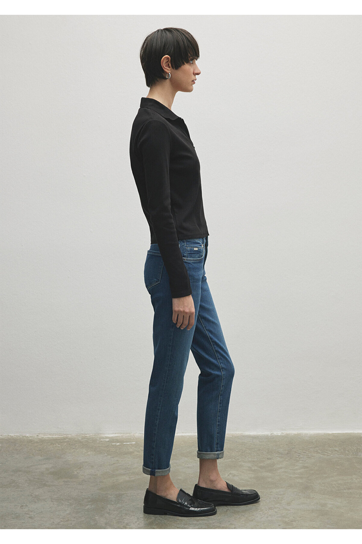 Ada Premium Vintage Indigo Si Jean Pantolon 1020586628