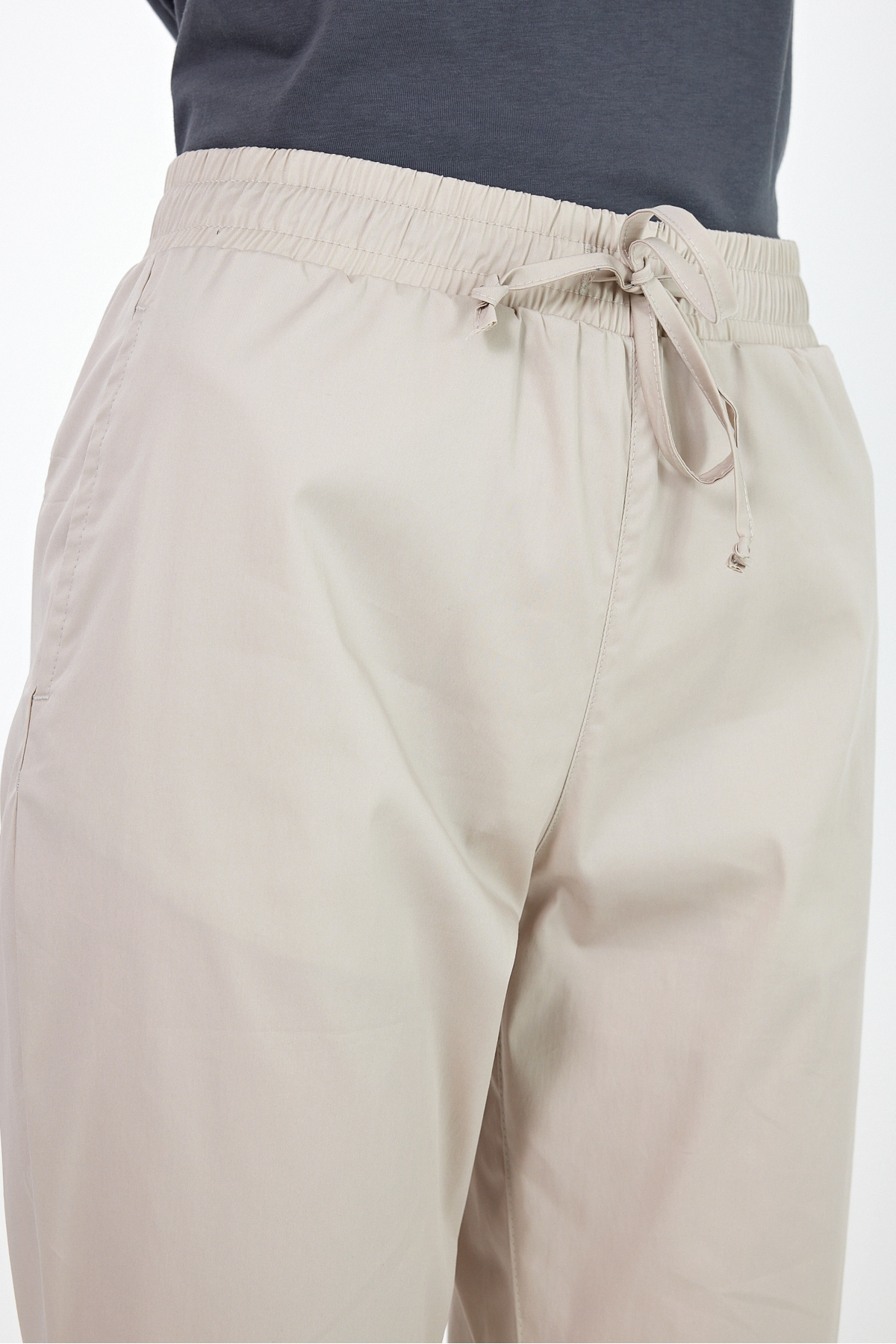 Alian Beli Lastikli Gabardin Pantolon - TAŞ