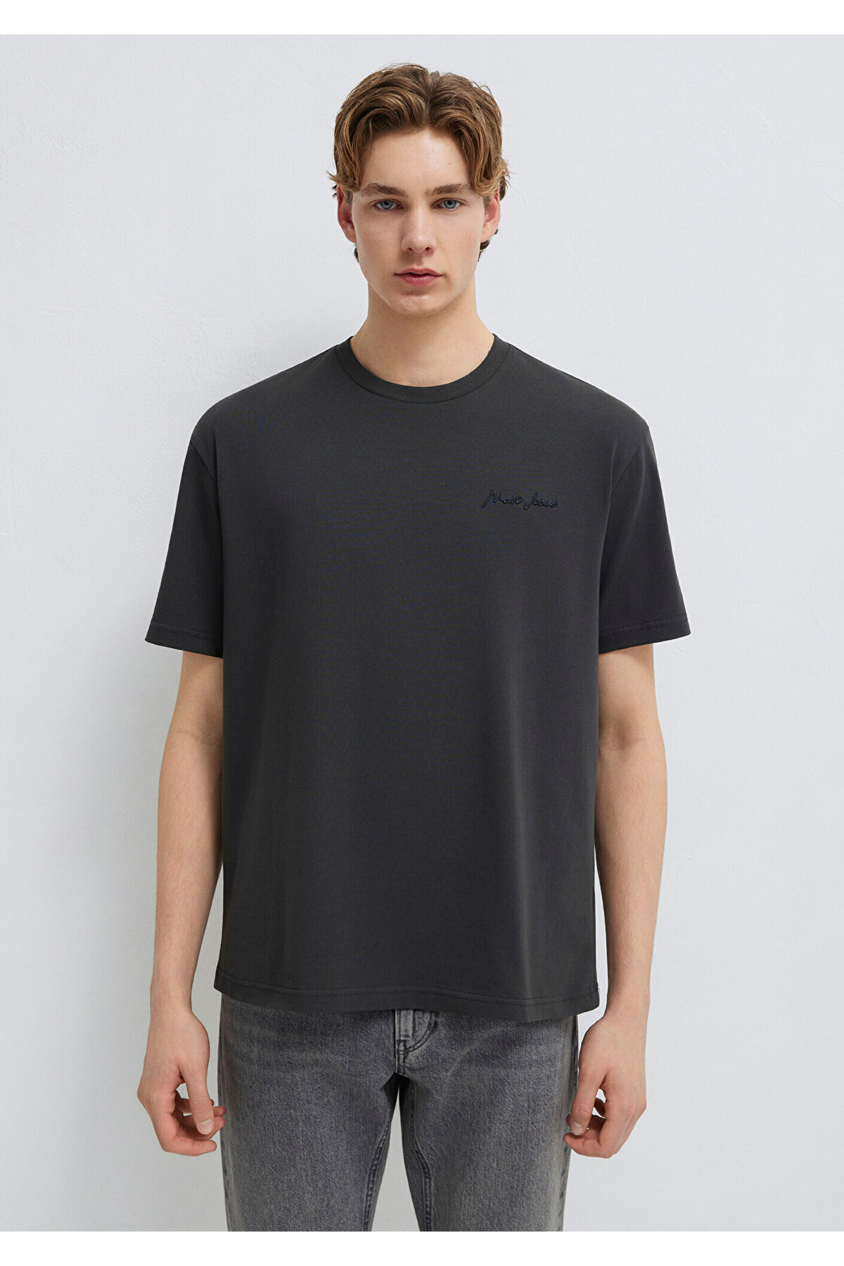 Antrasit Erkek T-shirt M0612733-70092