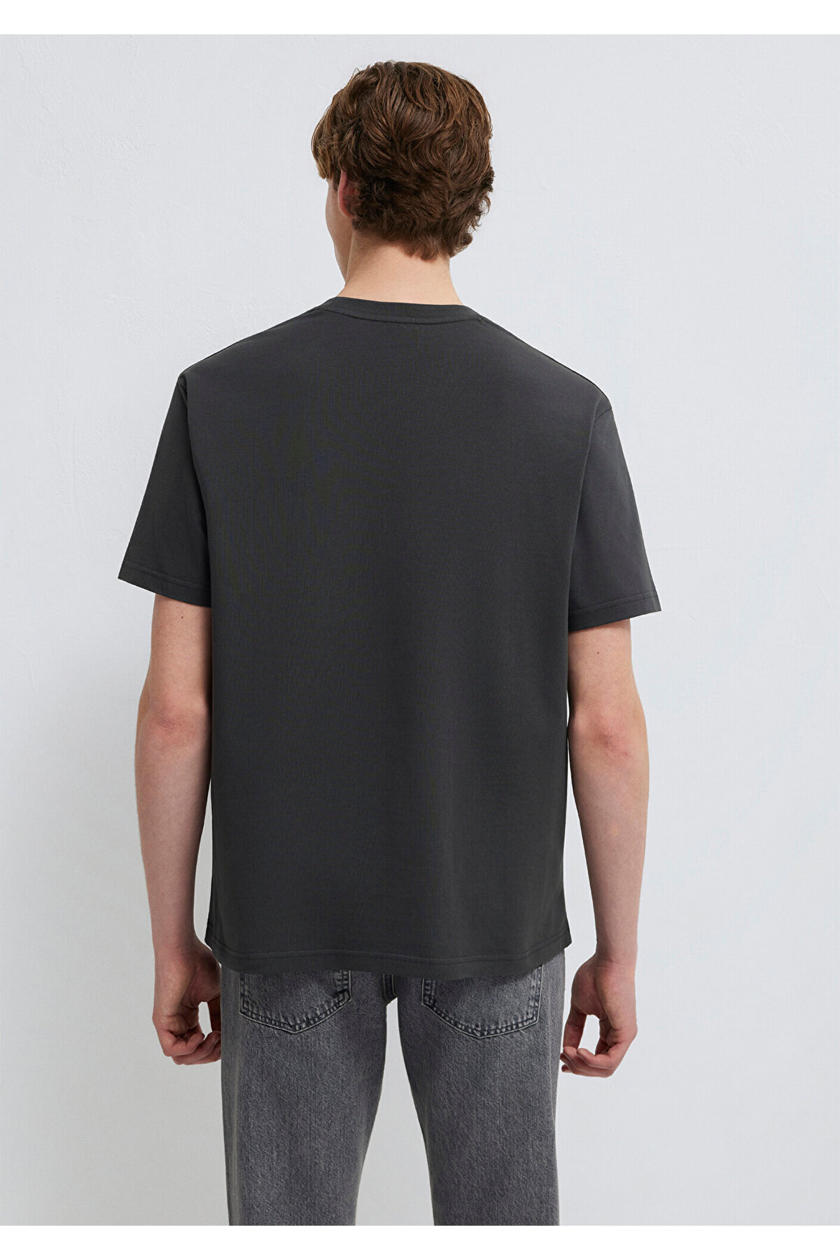 Antrasit Erkek T-shirt M0612733-70092