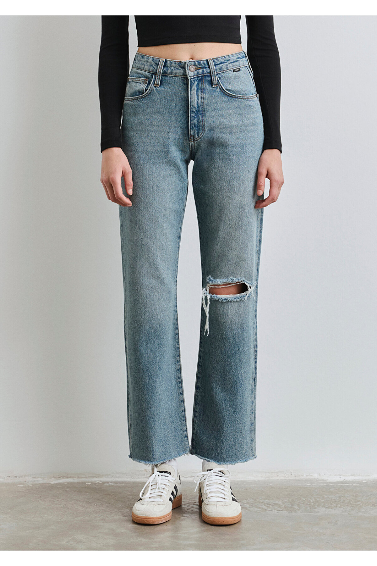 Barcelona Jeans Extra Gölgeli Açık Jean Pantolon 101047-90494