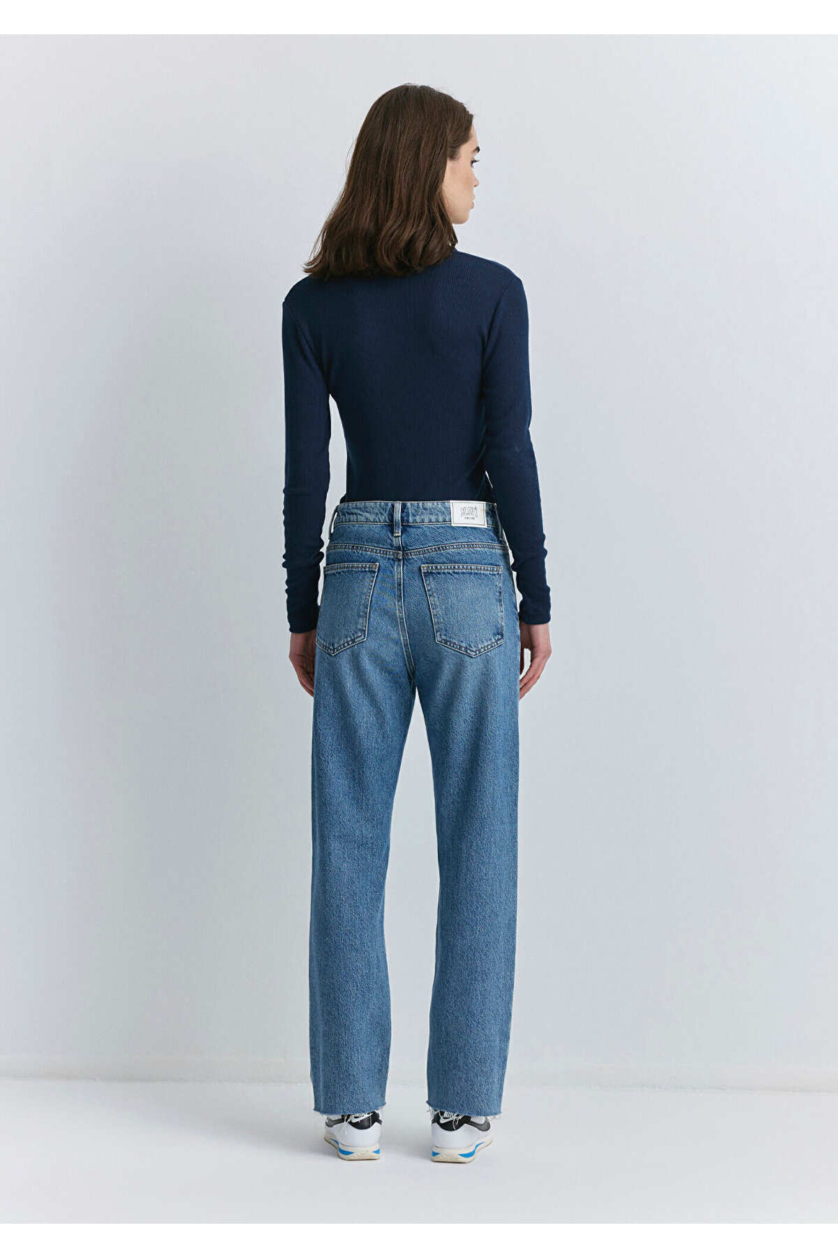 Barcelona Kolej Indigo Mavisi Jean Pantolon 101047-89197