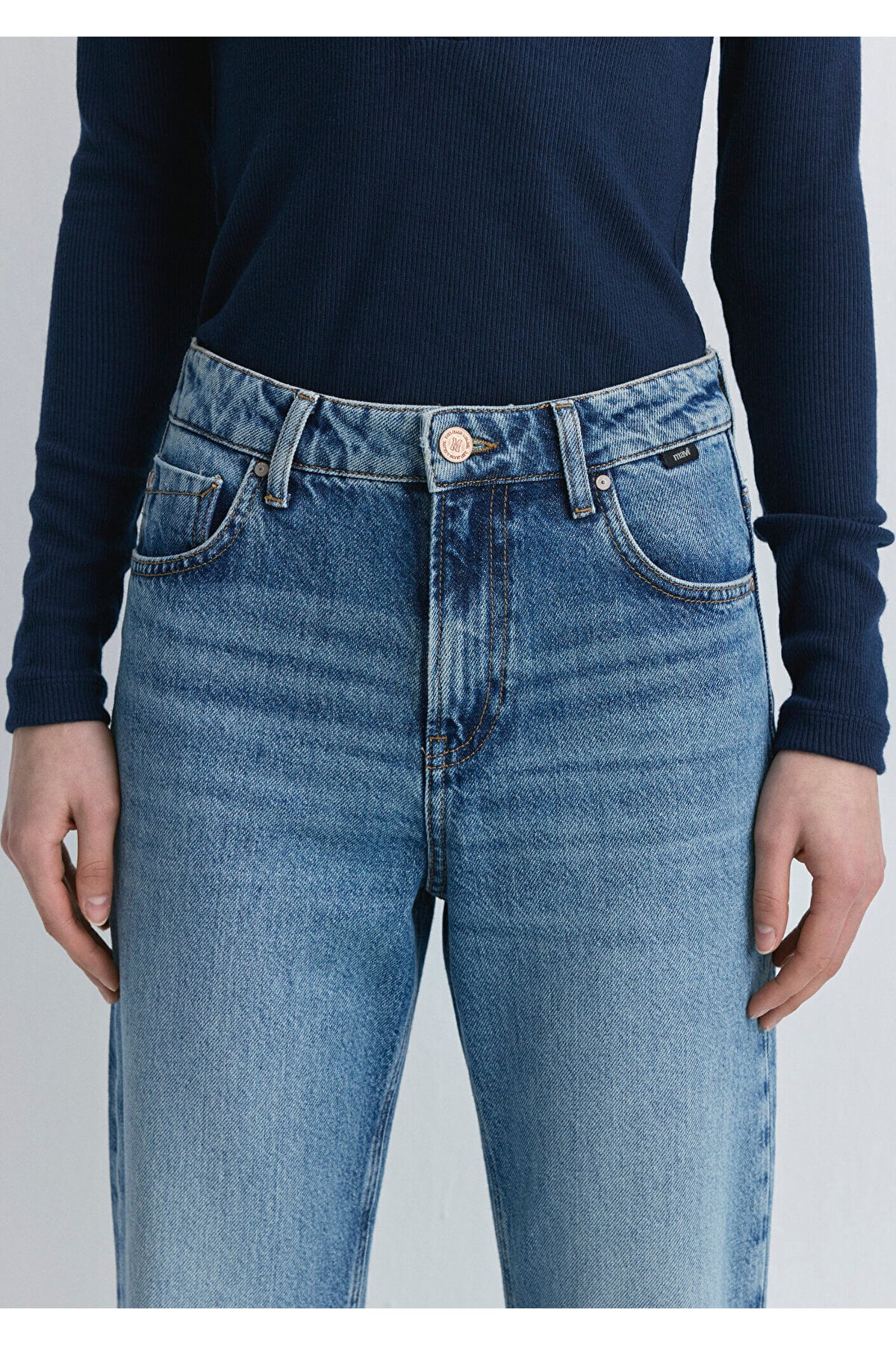 Barcelona Kolej Indigo Mavisi Jean Pantolon 101047-89197