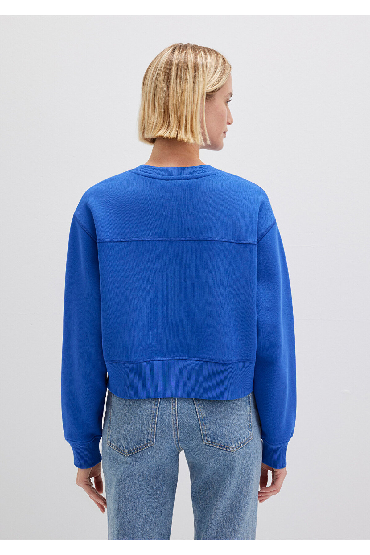 Basic Crop Sweatshirt 1S10389-70576