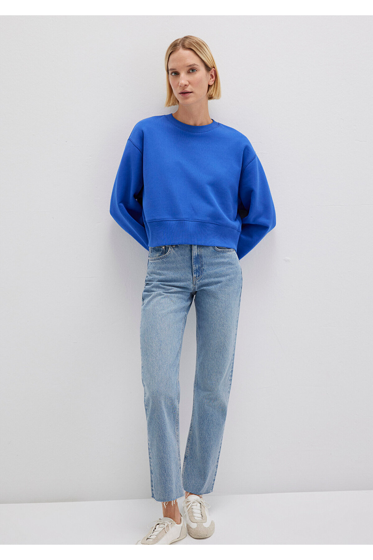 Basic Crop Sweatshirt 1S10389-70576