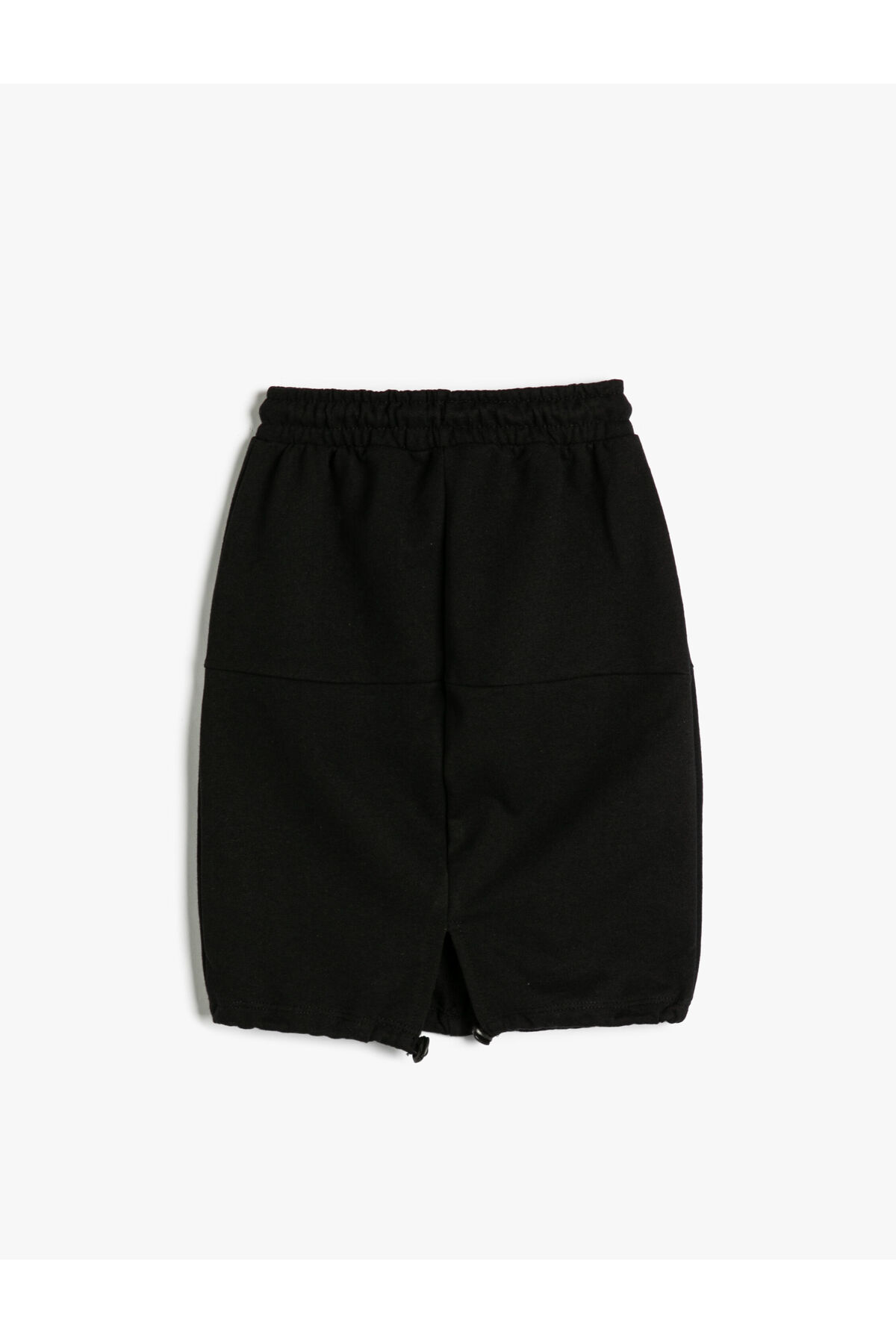 Basic Etek Beli Bağlamalı Yırtmaç Detaylı