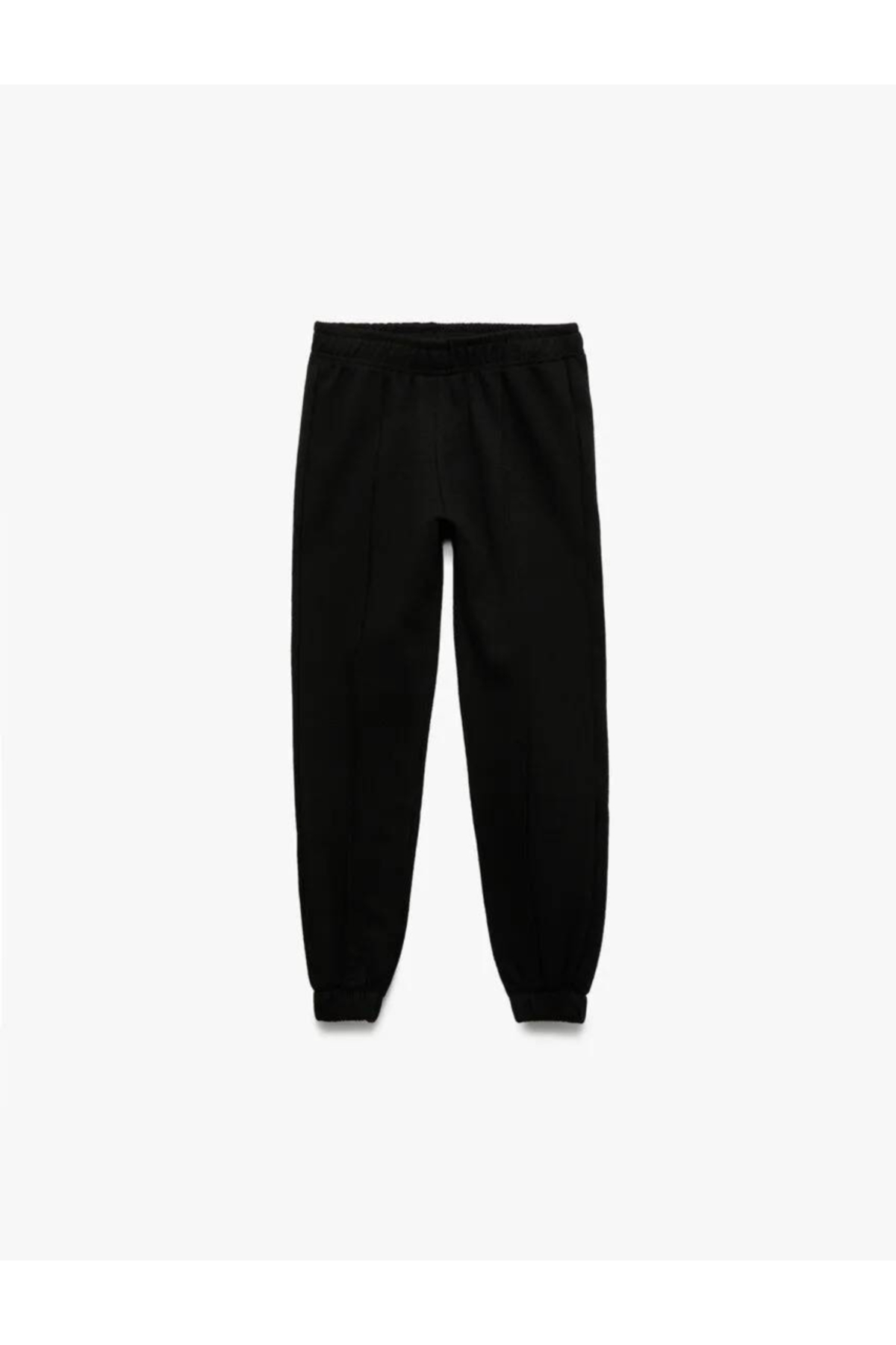 Basic Jogger Eşofman Altı Dokulu Beli Lastikli Cepli Şardonlu