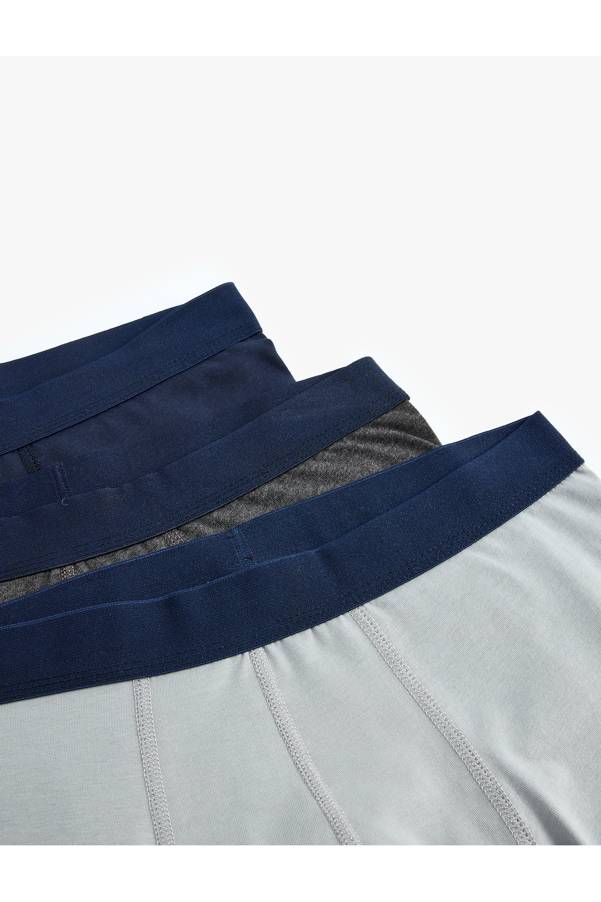 Basic Pamuklu 3'lü Boxer Seti