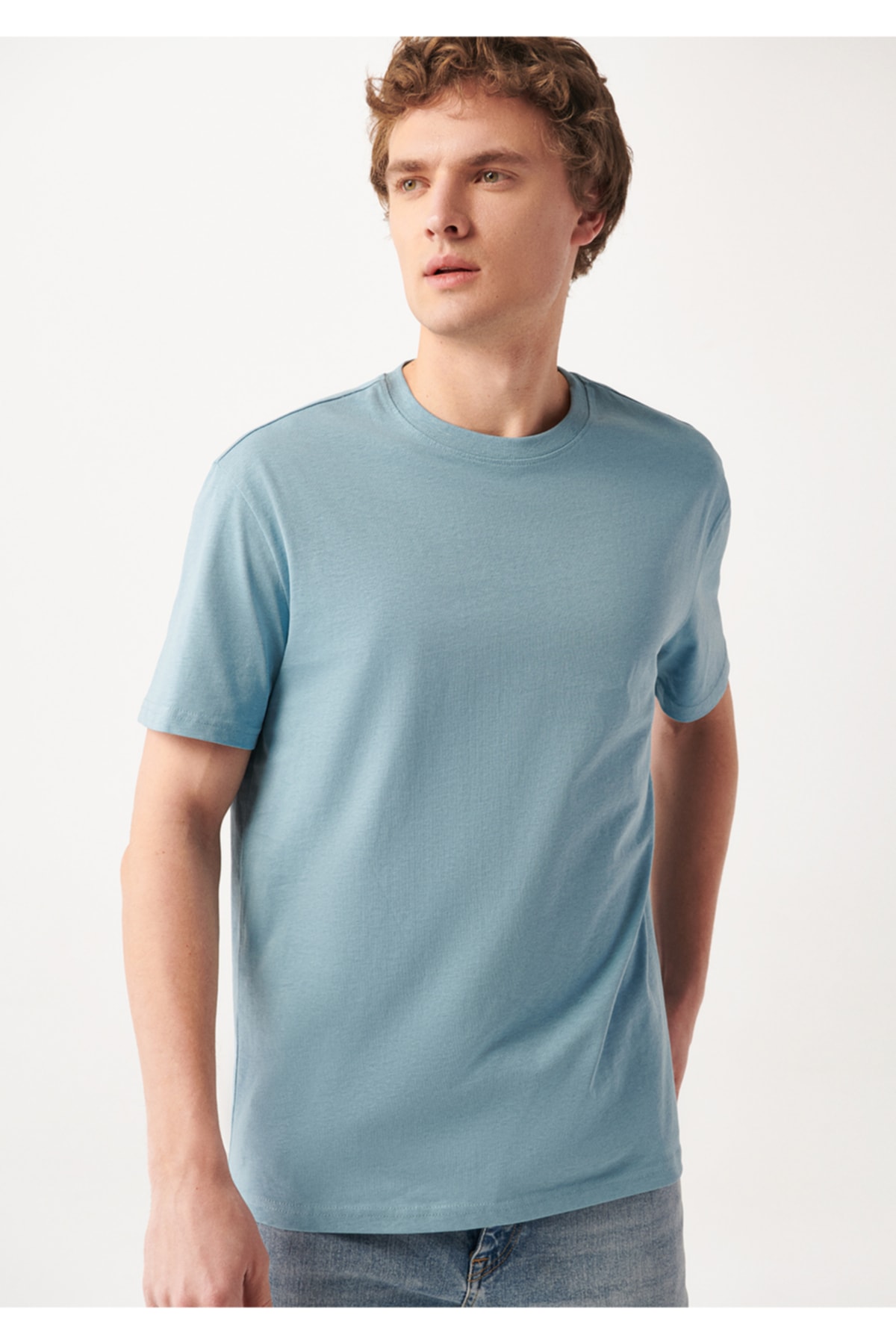 Basic Tişört Loose Fit / Bol Rahat Kesim 066249-70838