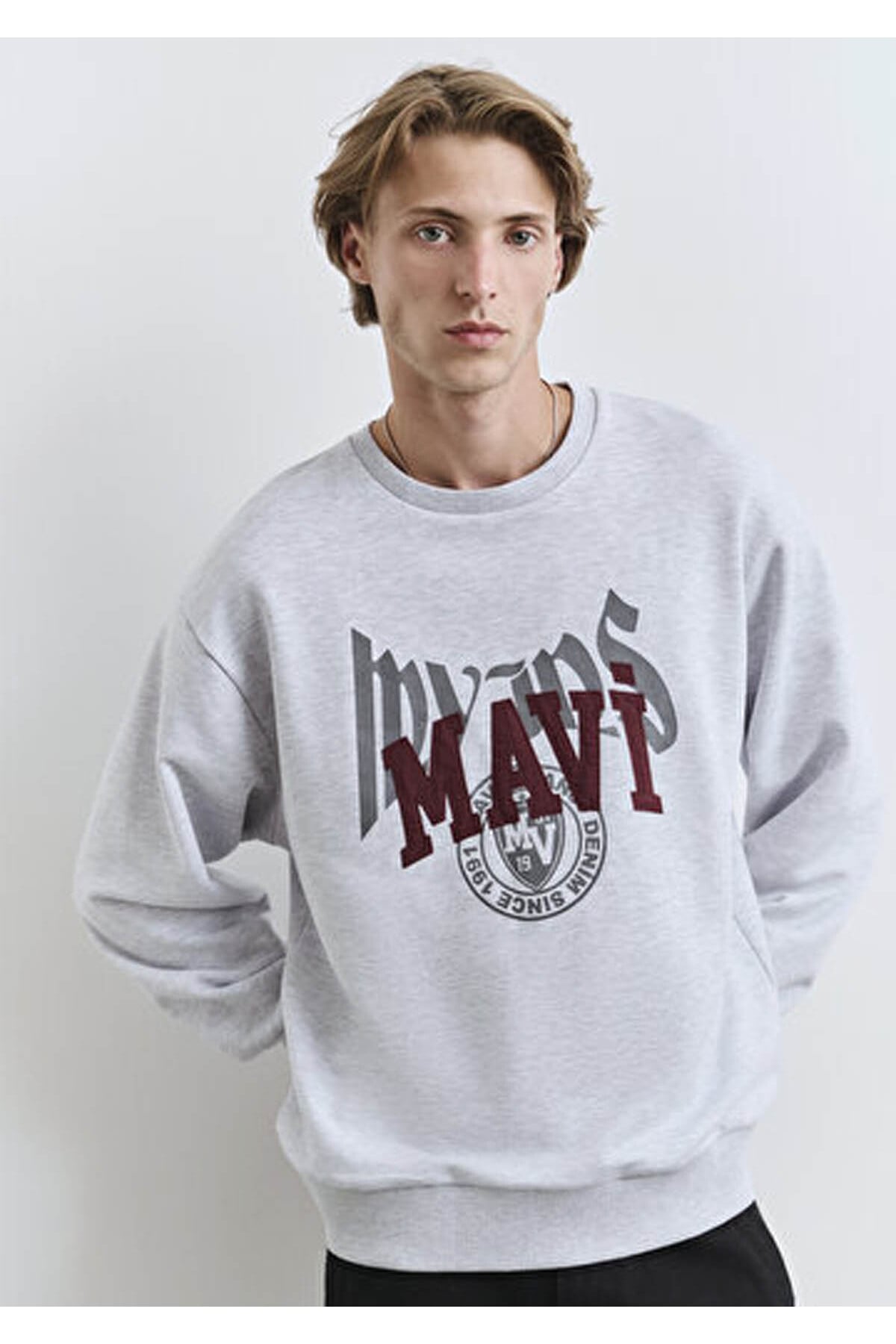 Baskılı Erkek Sweat M0S10389-82498
