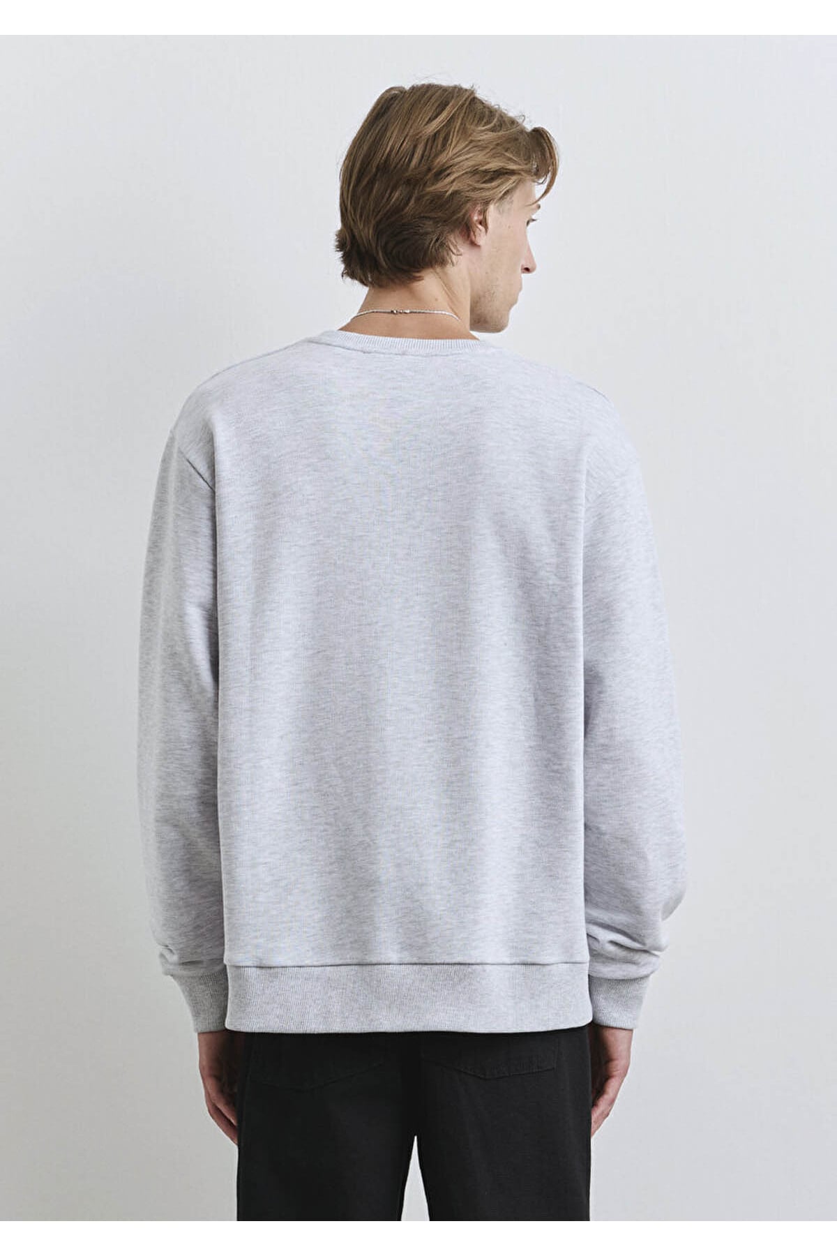 Baskılı Erkek Sweat M0S10389-82498