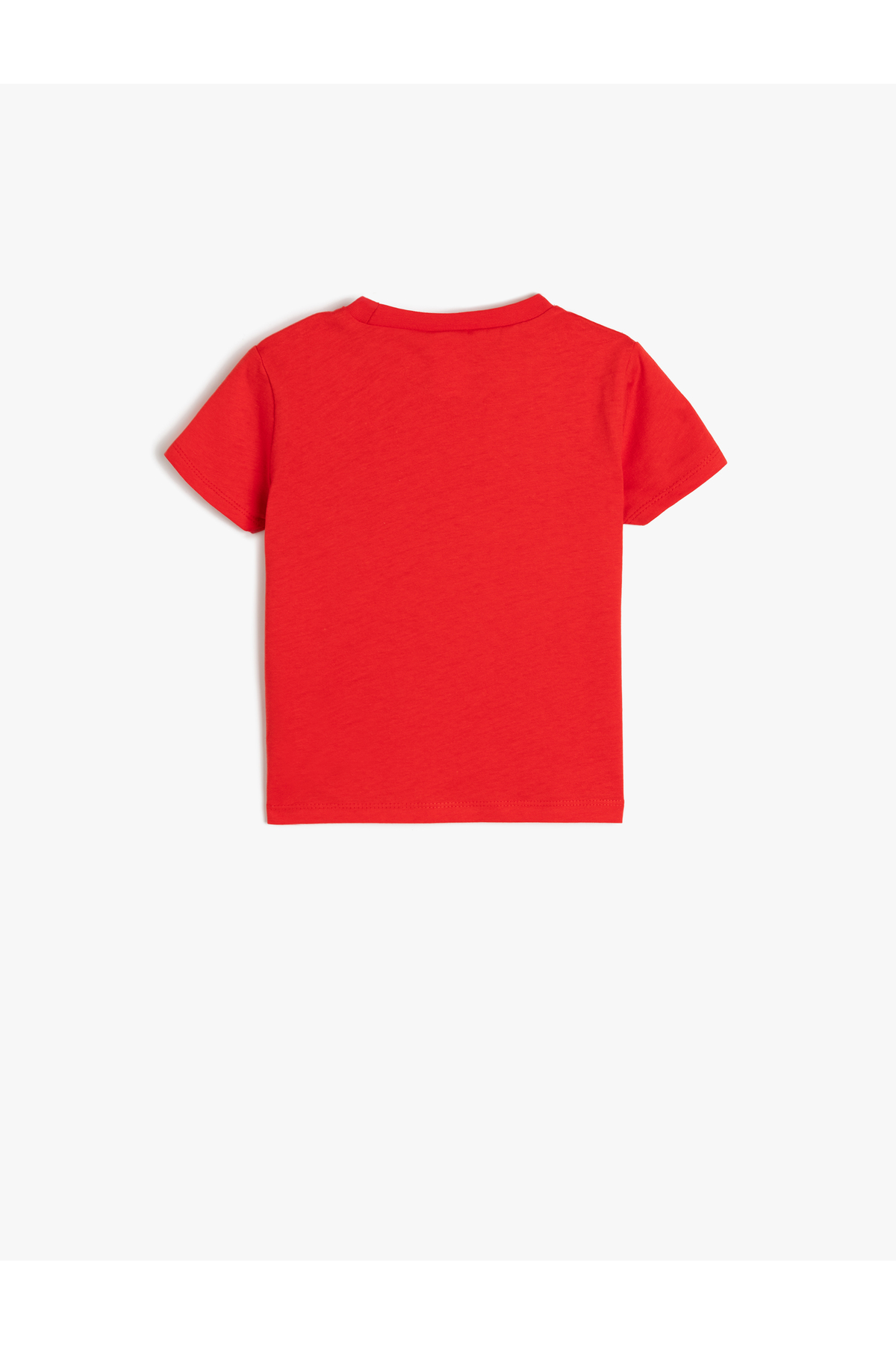 Baskılı Kırmızı Kız Çocuk T-Shirt 5SMG10021AK