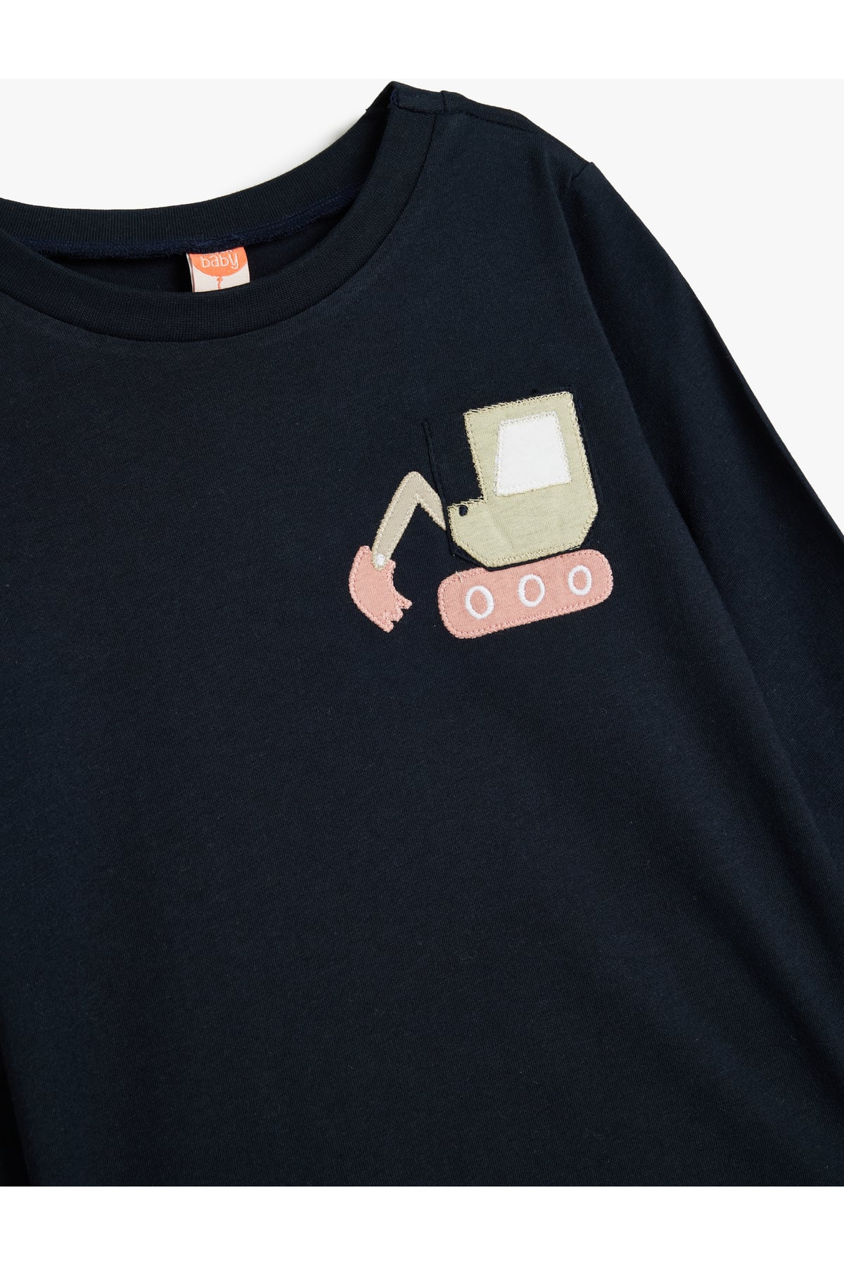 Baskılı Lacivert Erkek Çocuk T-Shirt 5WMB10192TK-A