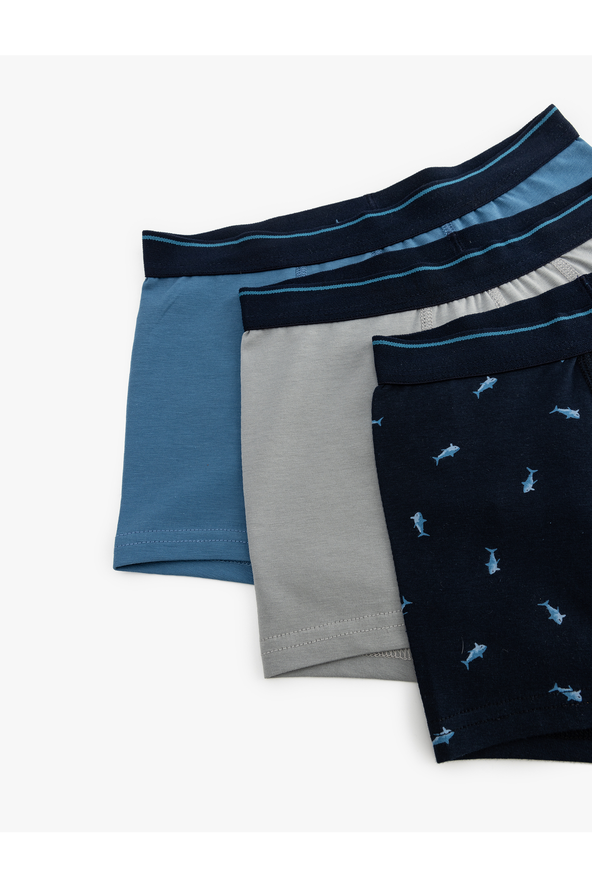 Baskılı Pamuklu 3'lü Boxer Seti