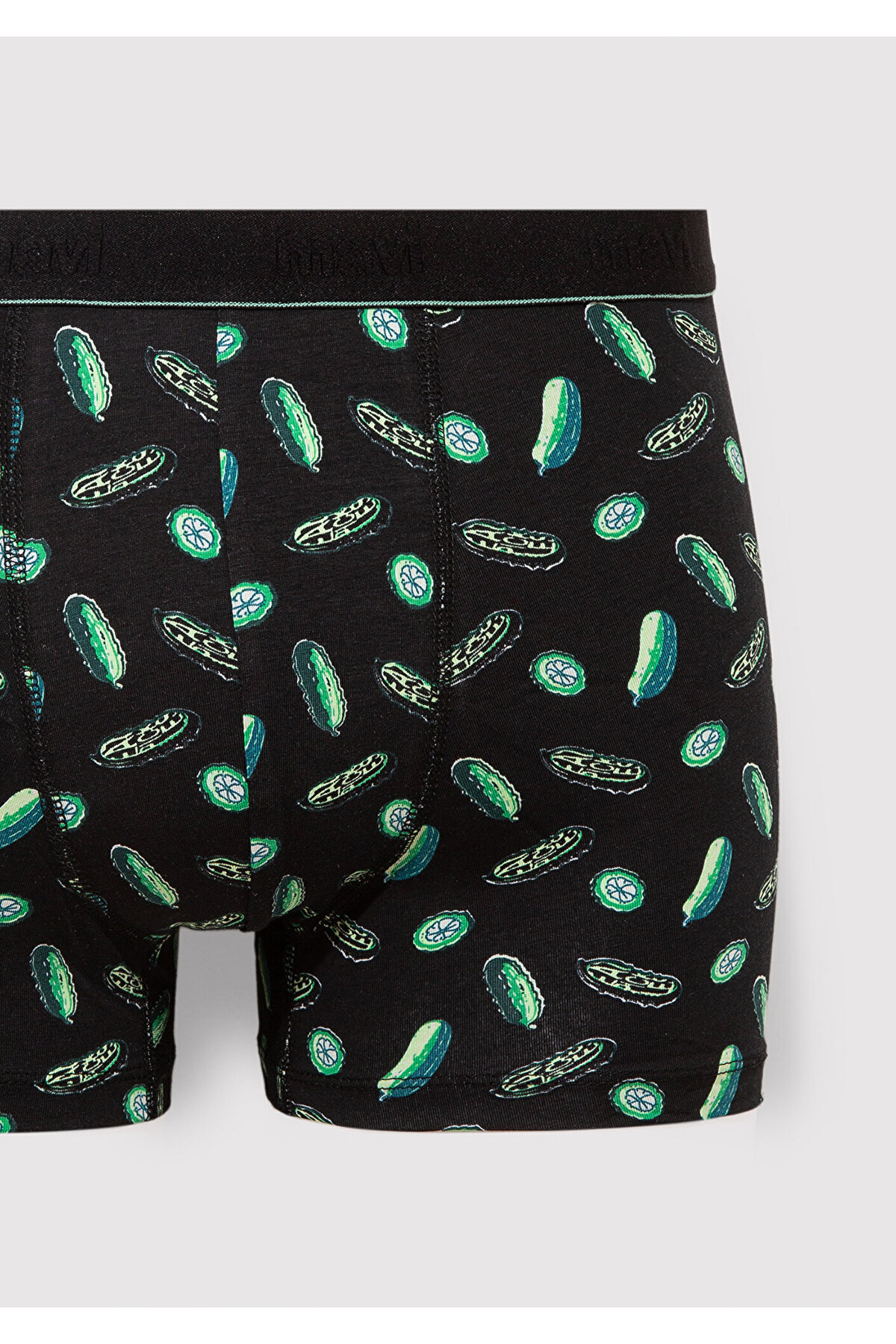 Baskılı Siyah Boxer 0911979-900