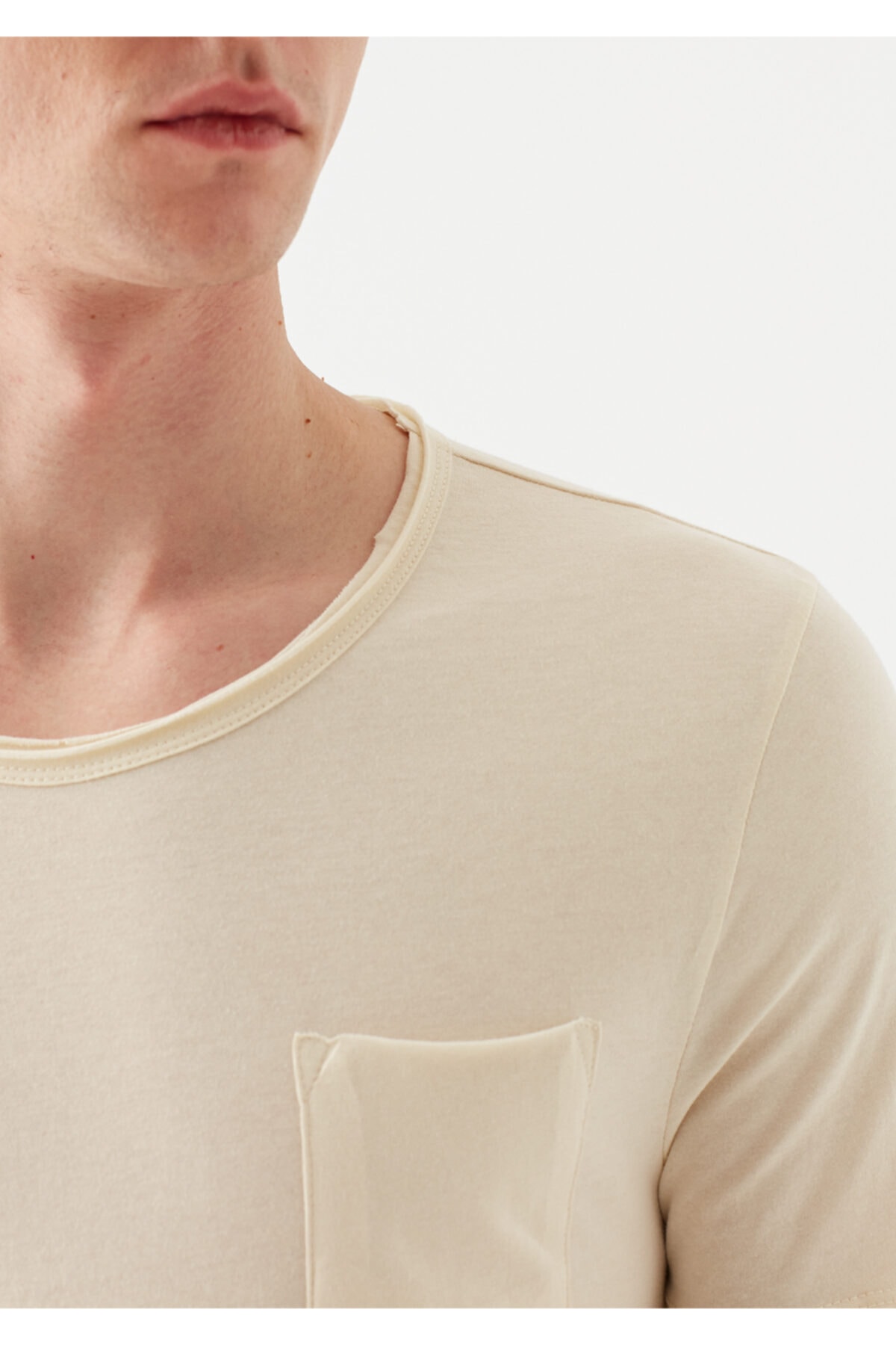 Bej Basic Tişört 062772-33517