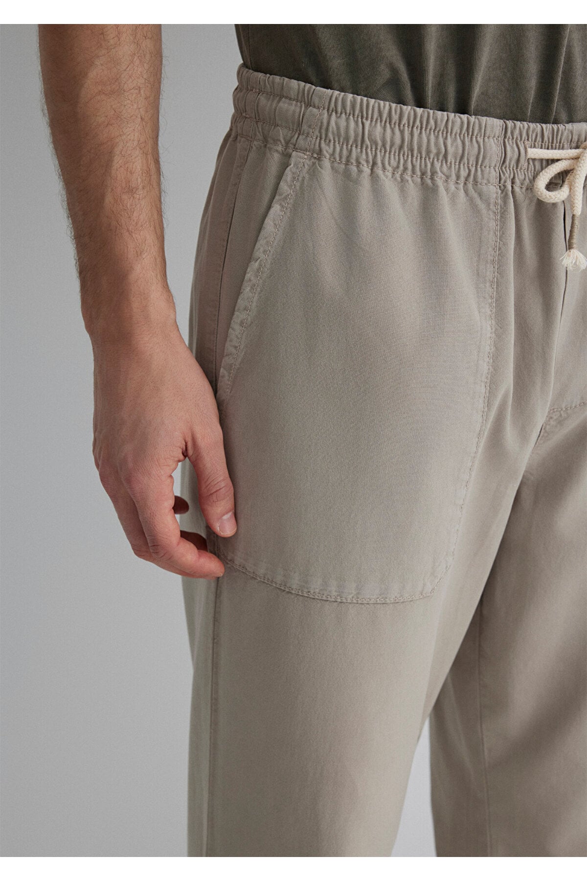 Bej Liyosel Pantolon 0010156-80697