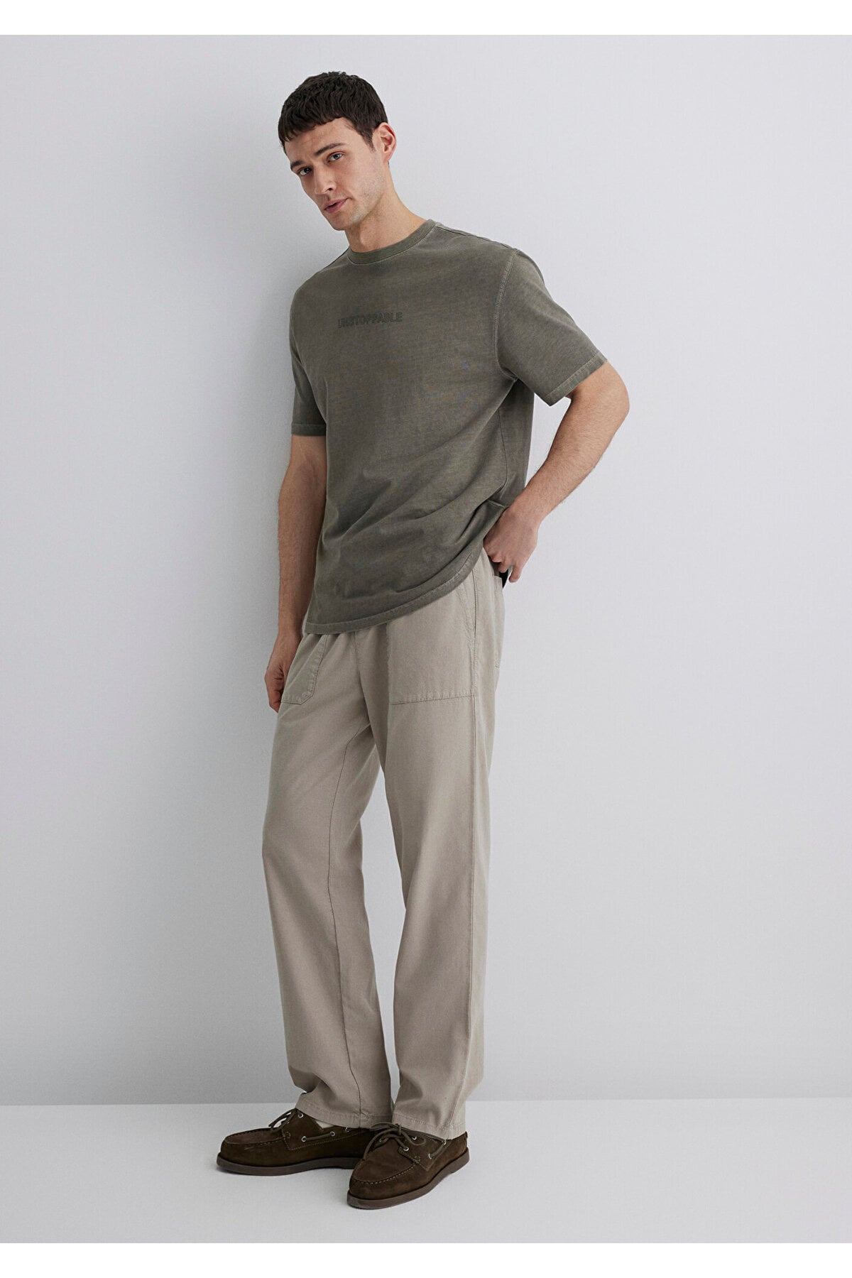 Bej Liyosel Pantolon 0010156-80697