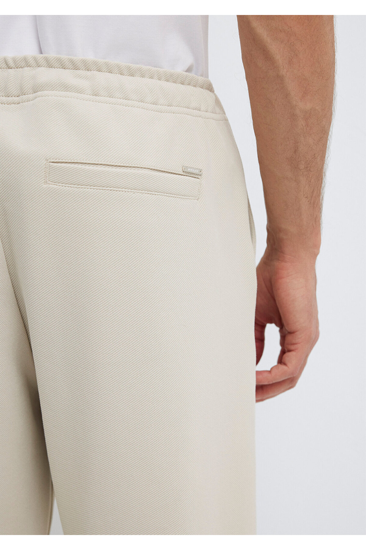 Bej Örme İnterlok Pantolon 0010521-70144