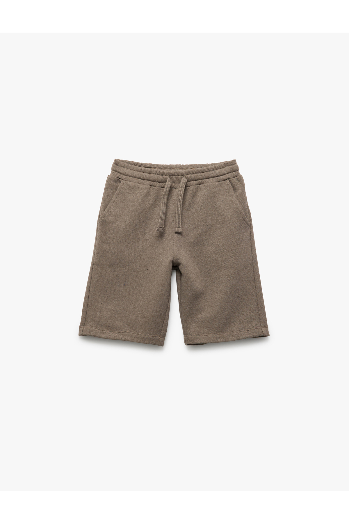 Beli Bağcıklı Cep Detaylı ı Basic Şort