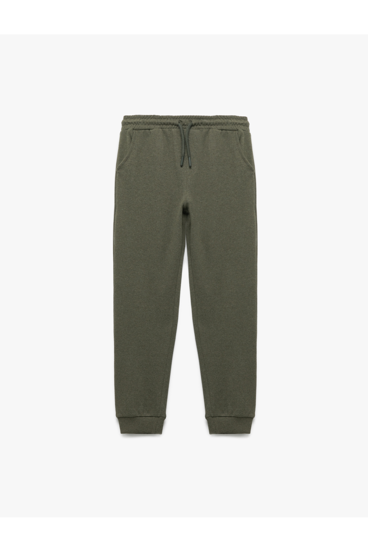 Beli Bağcıklı Cepli Basic Jogger Eşofman Altı