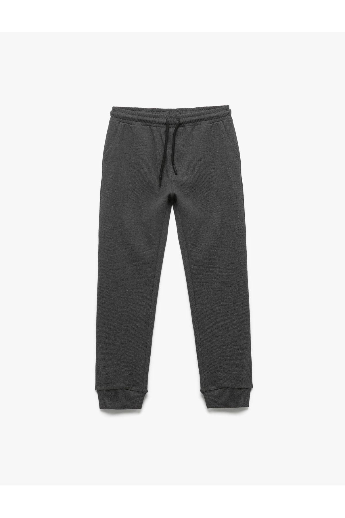 Beli Bağcıklı Cepli Basic Jogger Eşofman Altı