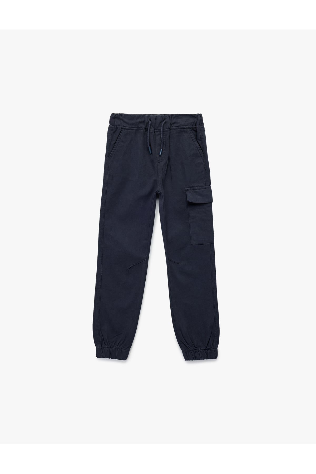 Beli Bağcıklı Kargo Lacivert Erkek Çocuk Pantolon 6WKB40035TW