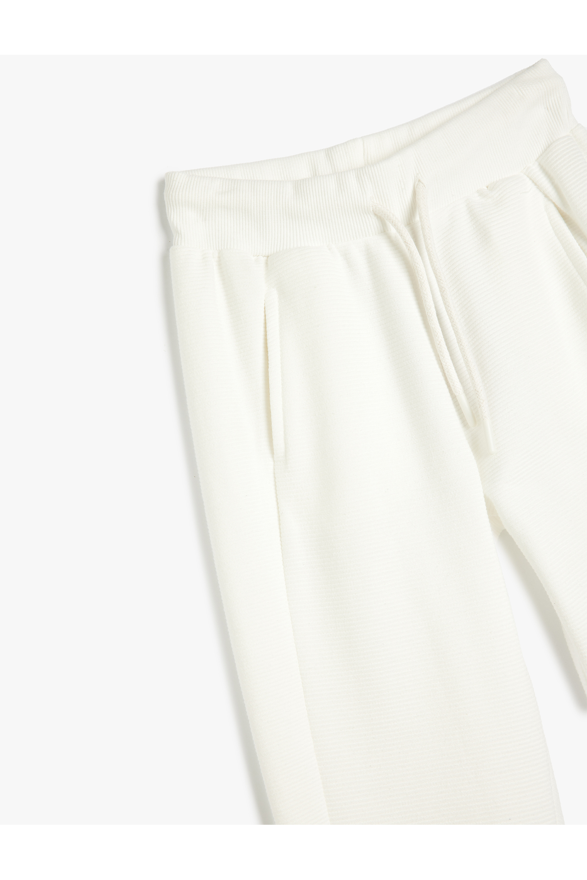 Beli Bağlamalı Cep Detaylı Basic Jogger Eşofman Altı