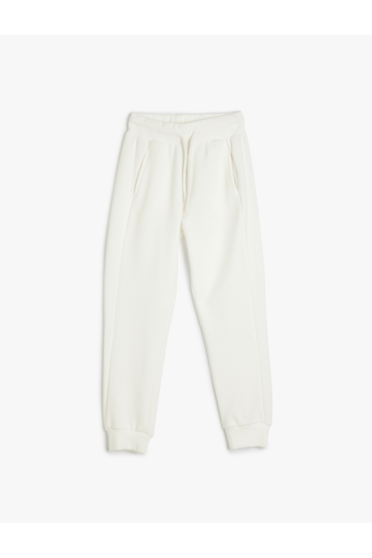 Beli Bağlamalı Cep Detaylı Basic Jogger Eşofman Altı