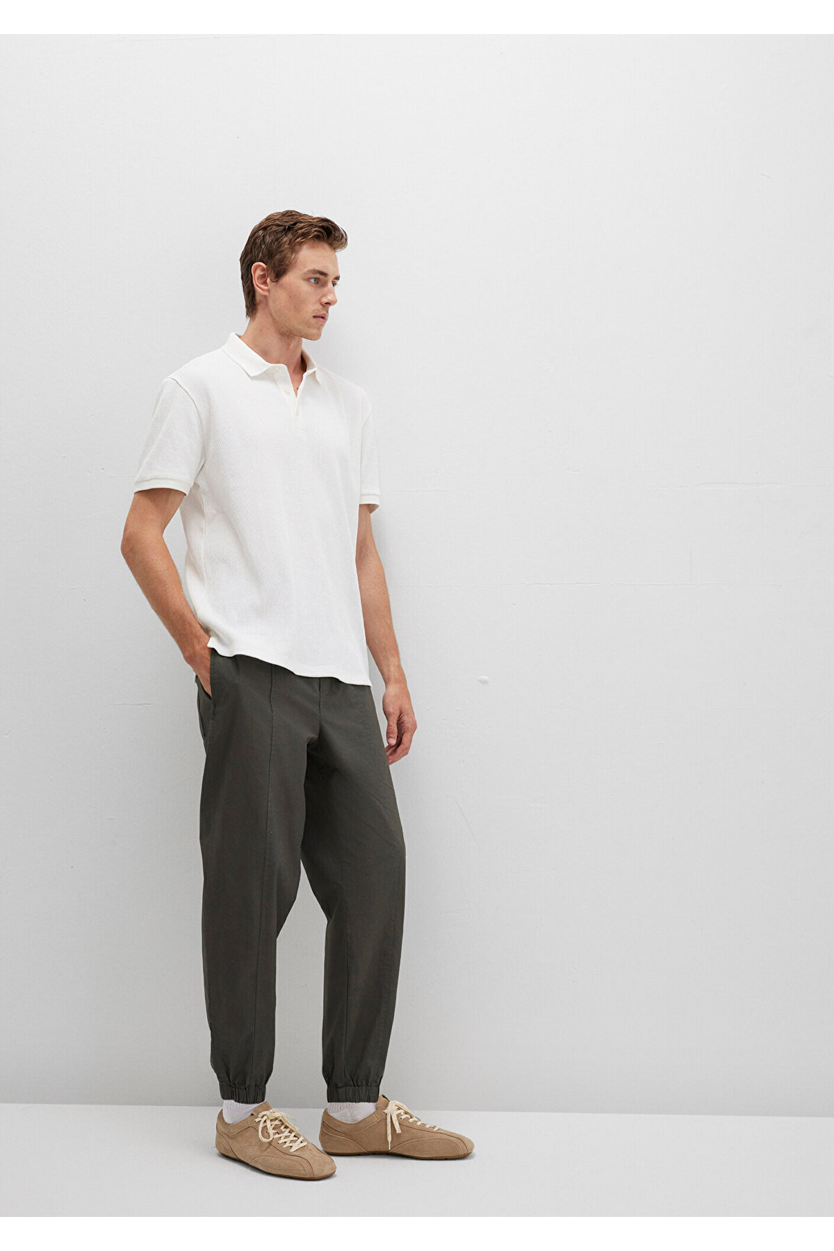 Beli Lastikli Antrasit Jogger Pantolon 0010190-86764