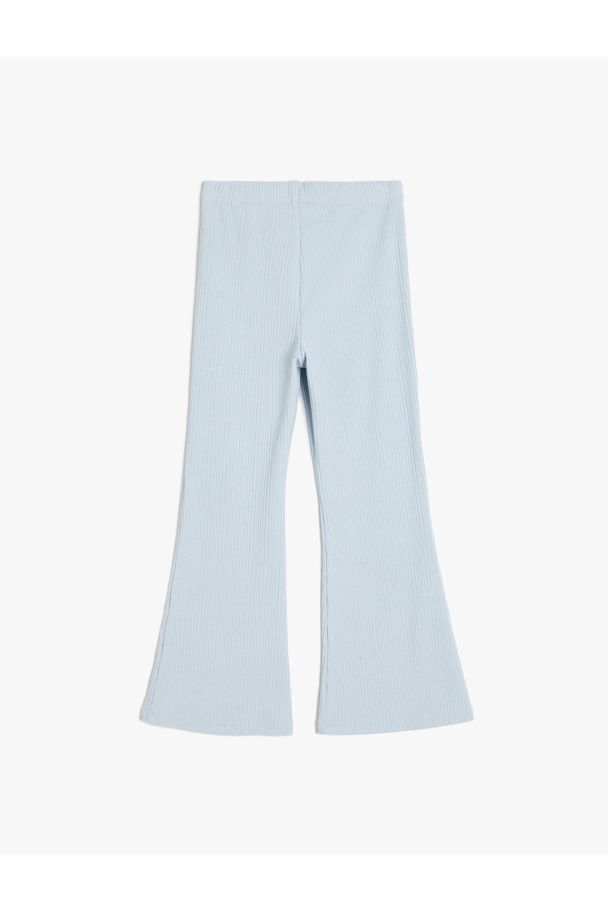 Beli Lastikli Basic İspanyol Paça Pantolon