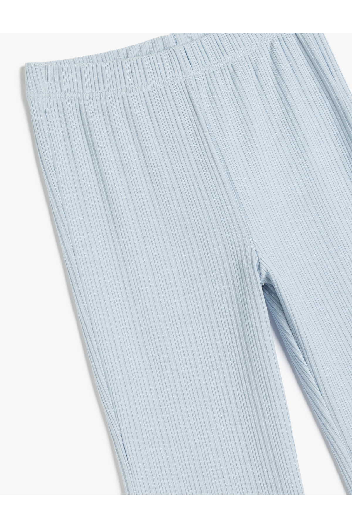 Beli Lastikli Basic İspanyol Paça Pantolon