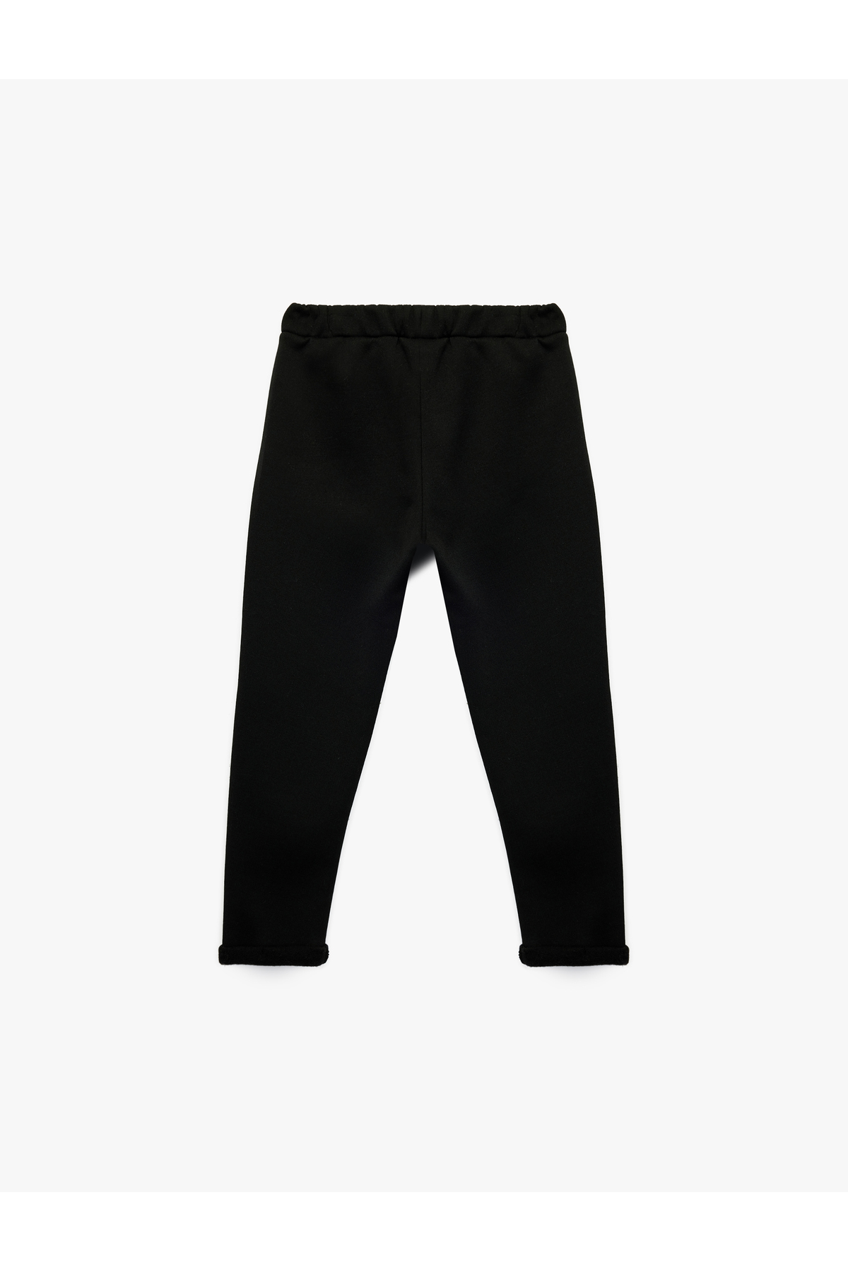 Beli Lastikli Düğmeli Basic Şardonlu Jogger Eşofman Altı