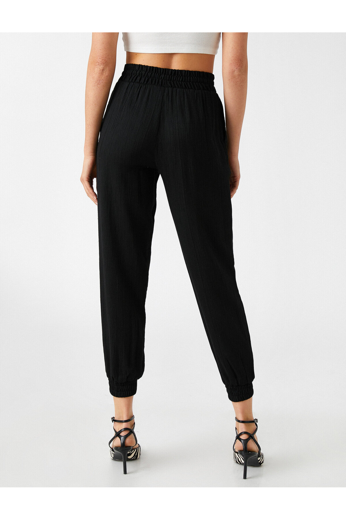 Beli Lastikli Jogger Pantolon