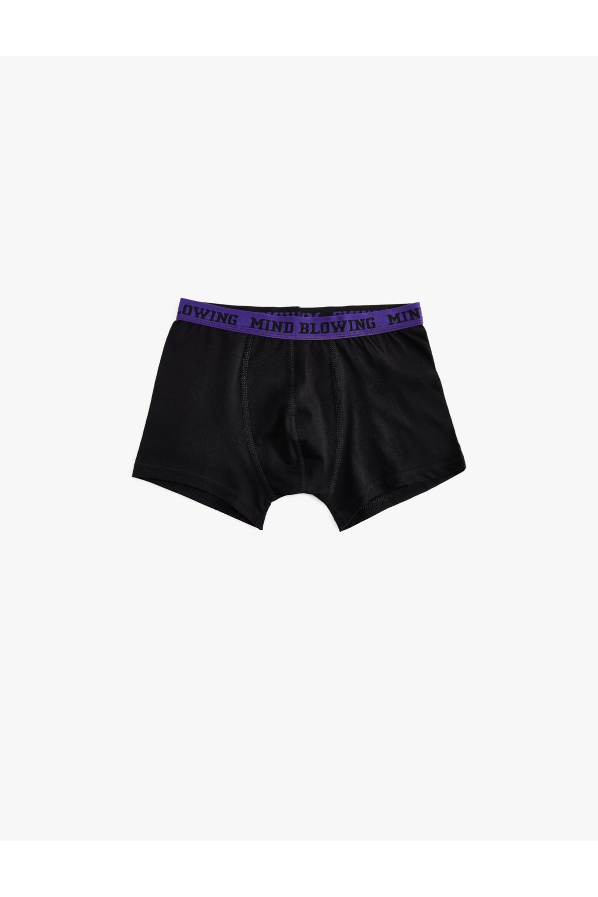 Beli Lastikli Pamuklu 3'lü Boxer Seti