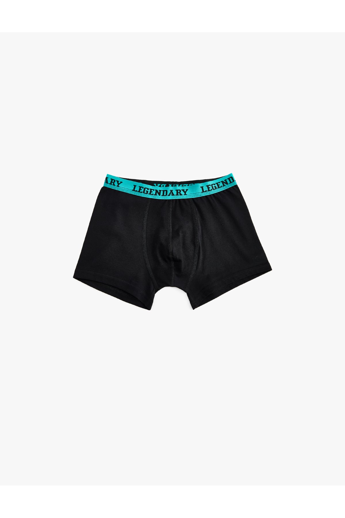 Beli Lastikli Pamuklu 3'lü Boxer Seti
