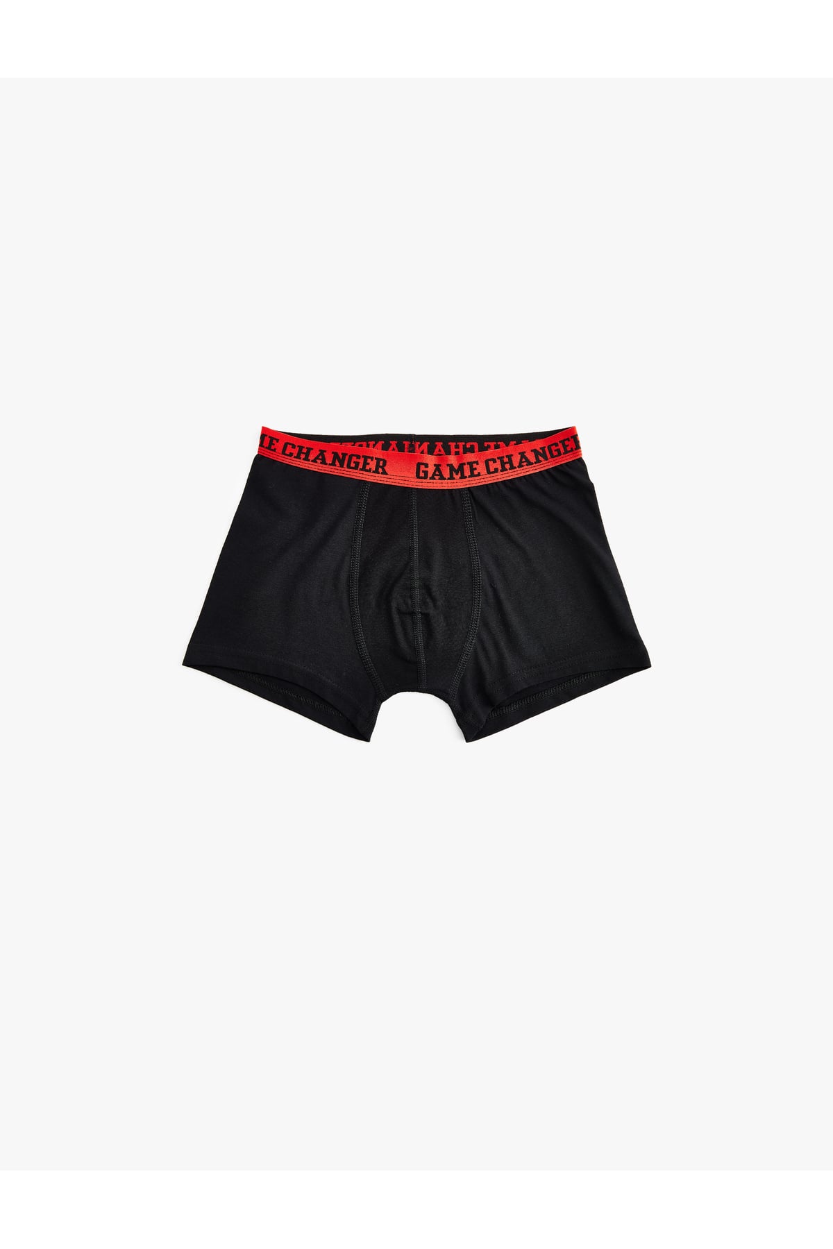 Beli Lastikli Pamuklu 3'lü Boxer Seti