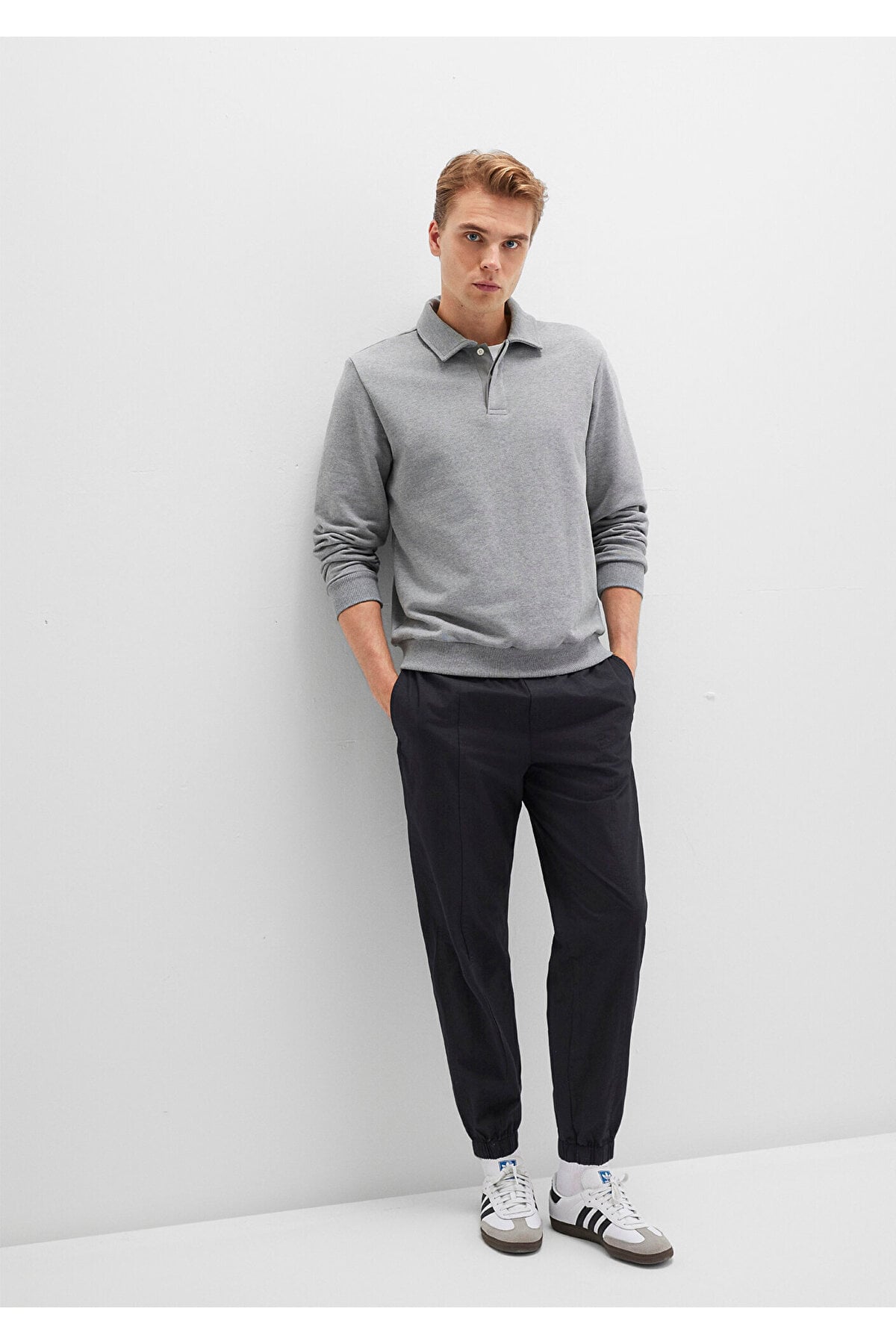 Beli Lastikli Siyah Jogger Pantolon 0010190-900