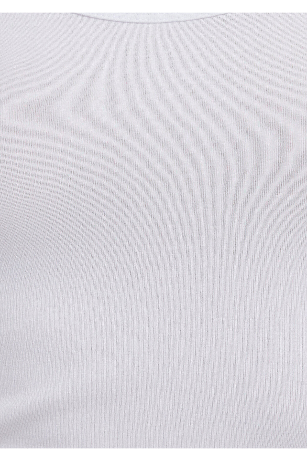 Beyaz Basic Stretch Atlet Fitted / Vücuda Oturan Kesim 164156-620