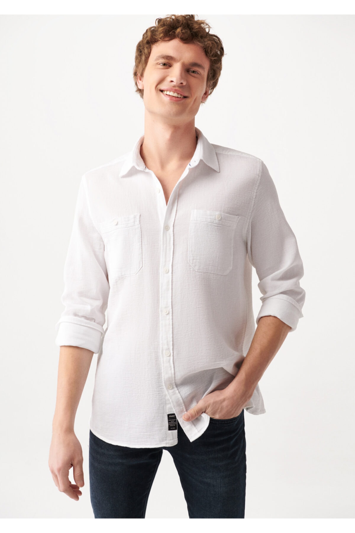 Beyaz Gömlek Regular Fit / Normal Kesim 0210086-620