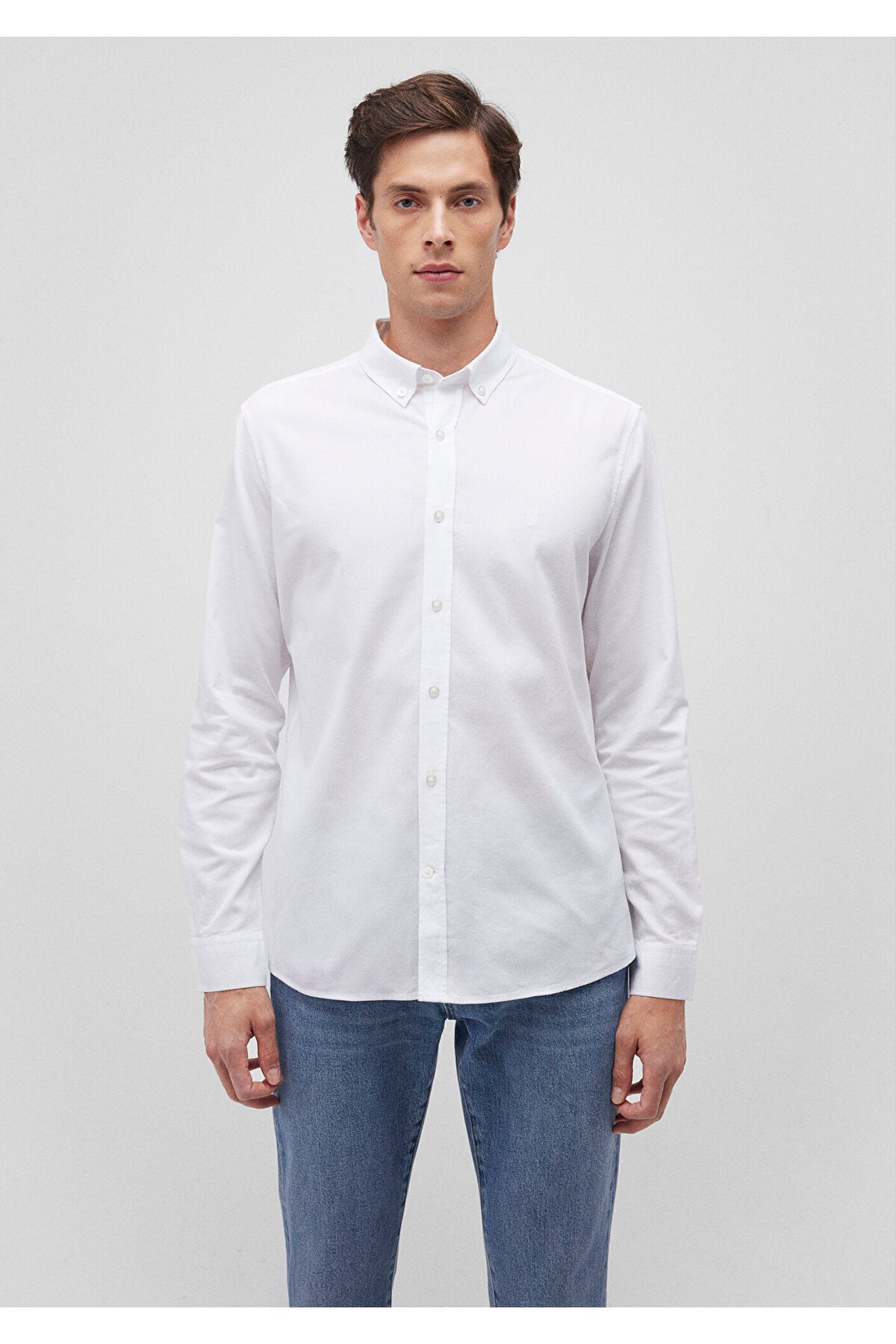 Beyaz Gömlek Slim Fit / Dar Kesim 0211192-620