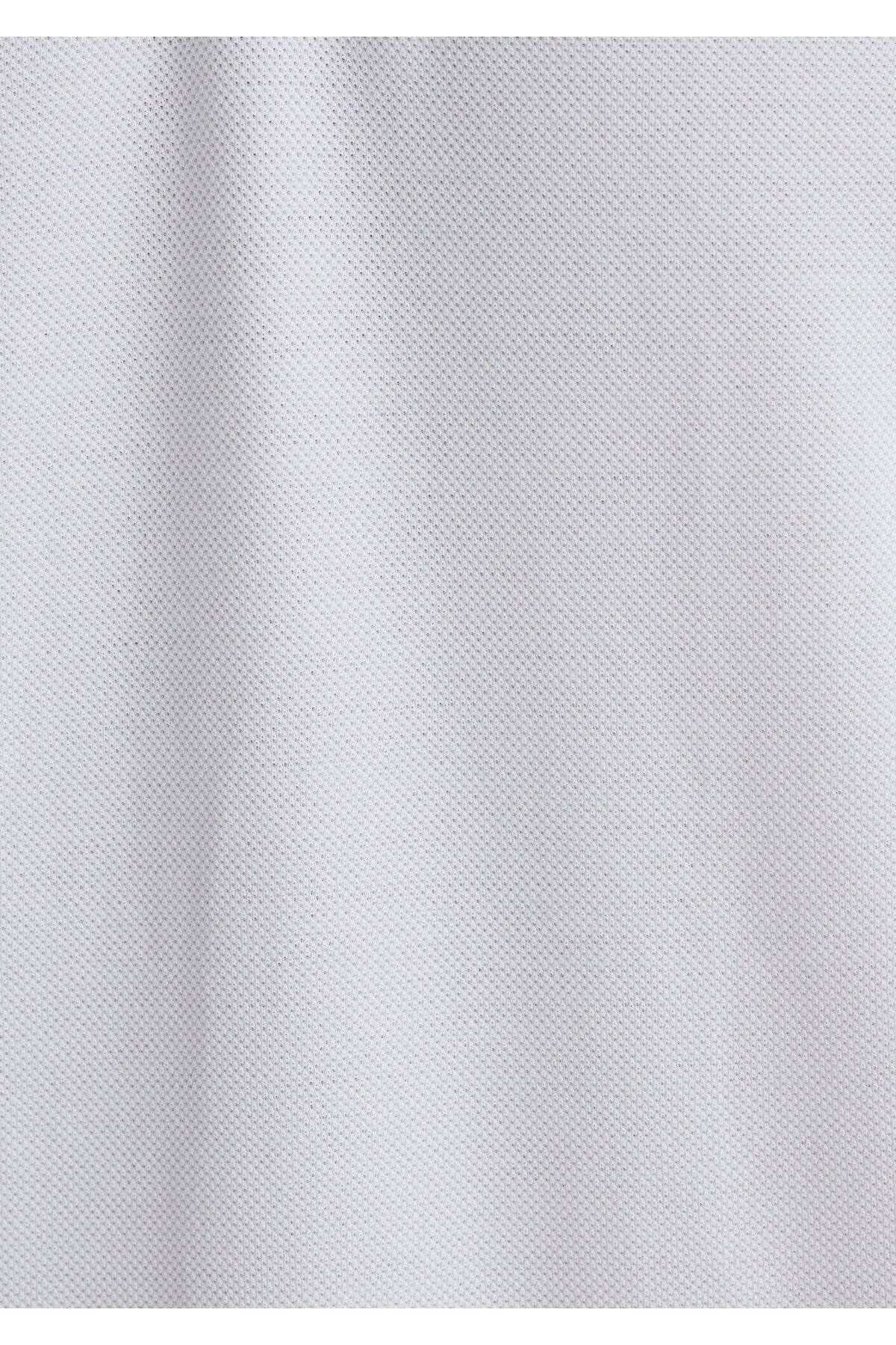 Beyaz Polo Tişört Slim Fit / Dar Kesim 064946-27879