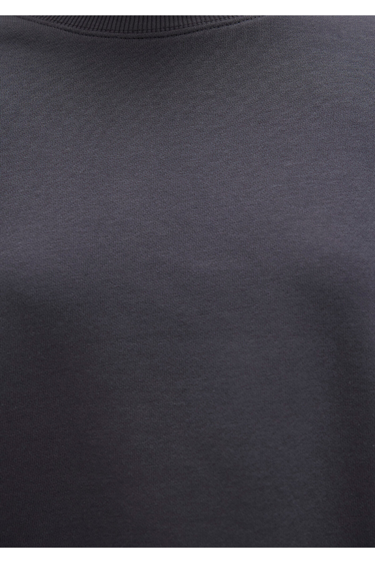 Bisiklet Yaka Antrasit Sweatshirt 1S10387-83620