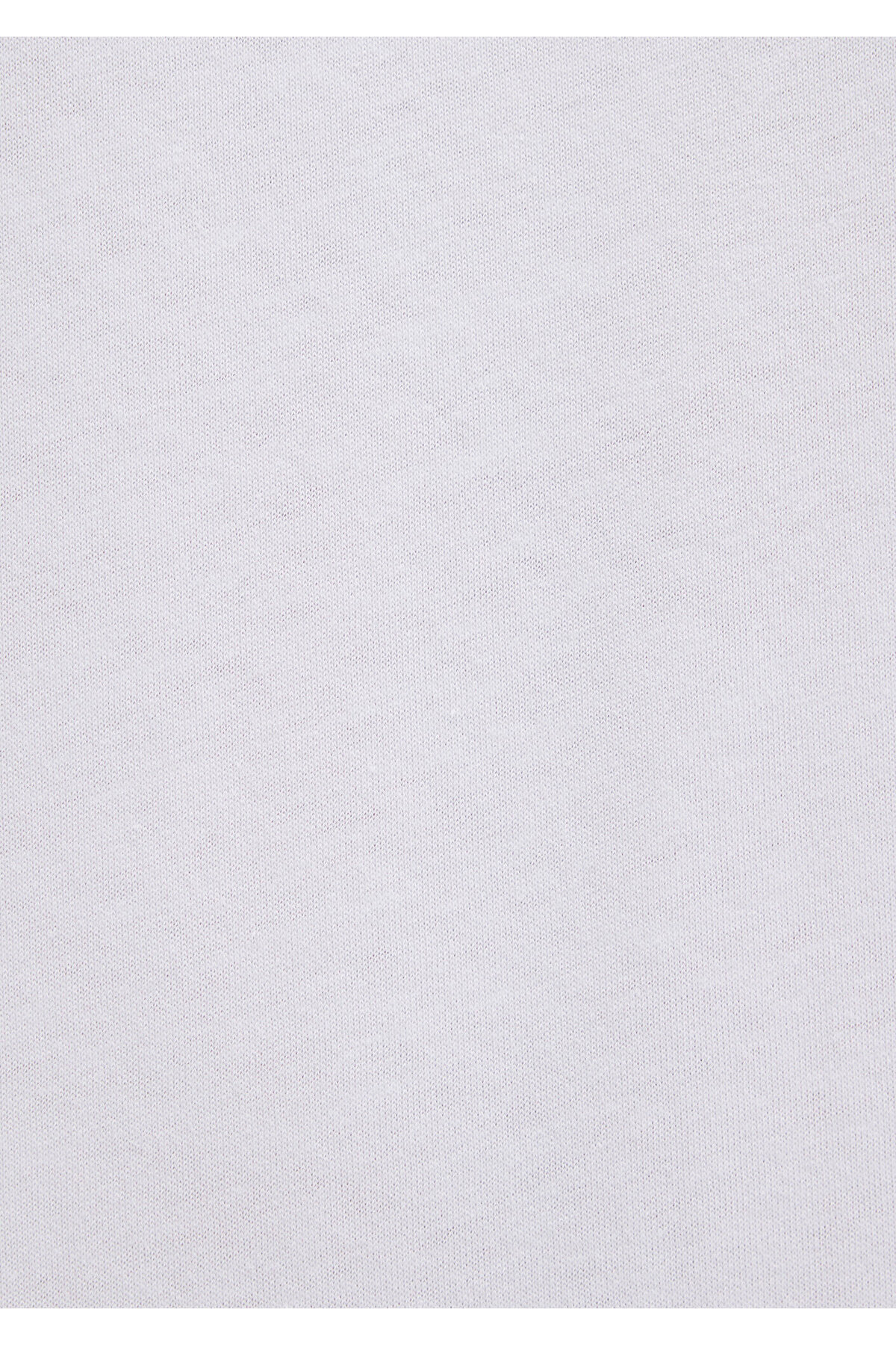 Bisiklet Yaka Beyaz Basic Tişört Slim Long Fit / Slim Uzun Kesim 067082-620