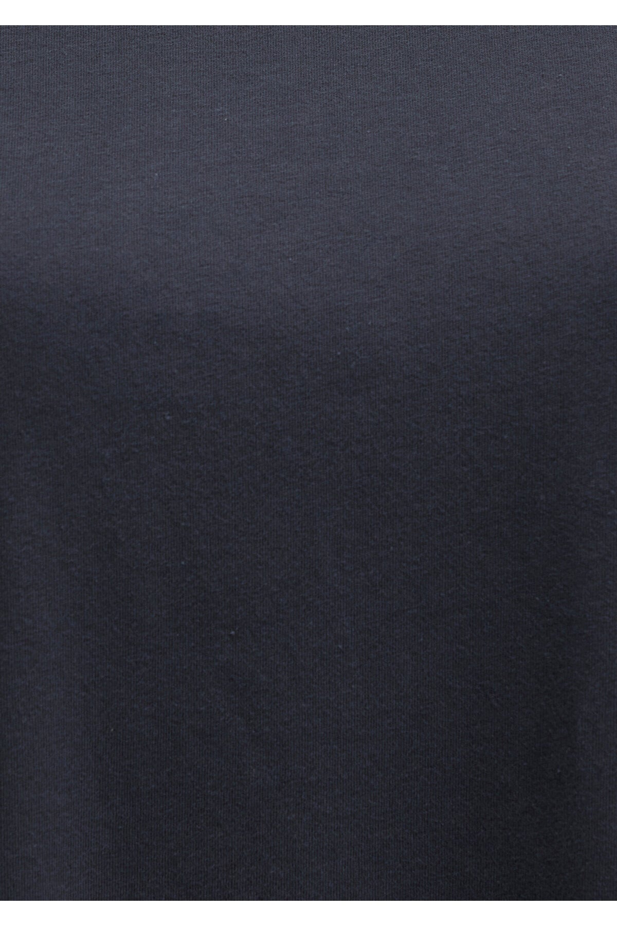 Biskilet Yaka Lacivert Basic Tişört Regular Fit / Normal Kesim 1600955-70726