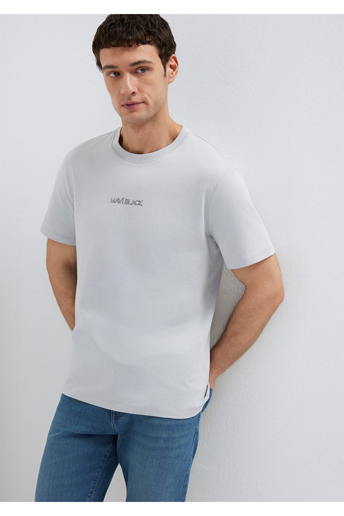 Black Açık Tişört Regular Fit / Normal Kesim 0613135-70802