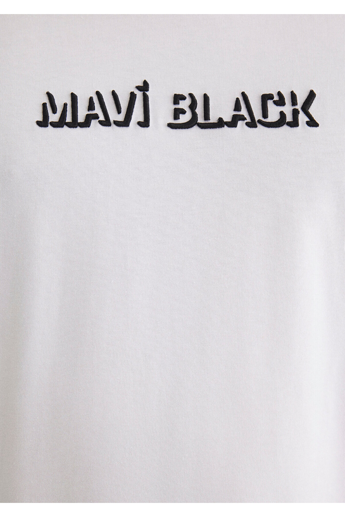 Black Baskılı Beyaz Tişört Regular Fit / Normal Kesim 0612527-620