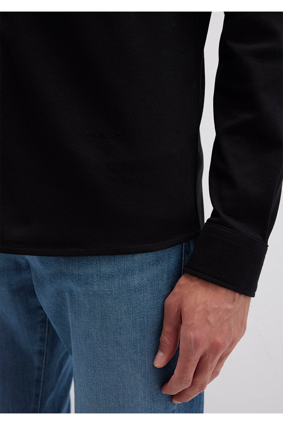 Black Siyah Gömlek Slim Fit / Dar Kesim 0211758-900
