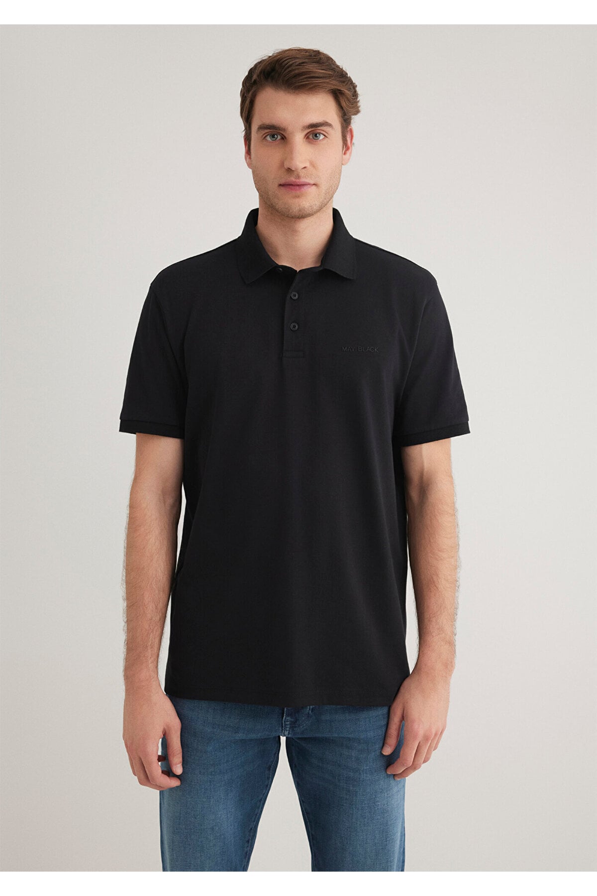 Black Siyah Polo Tişört Regular Fit / Normal Kesim 0612520-900